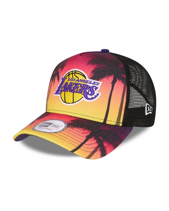 NEW ERA CAP SUMMER TRUCKER LAKERS