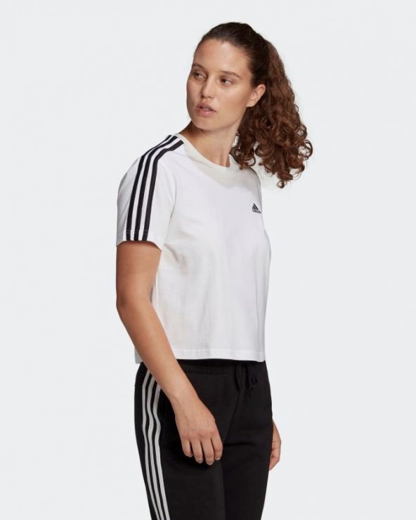 ADIDAS TSHIRT 3STRIPES CROP